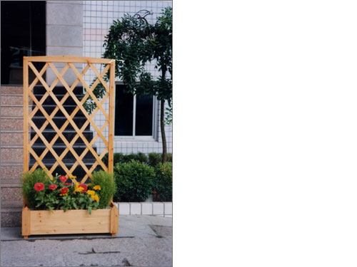 W(wng)ƬL(zhng) FLOWER POT WITH GRILLE